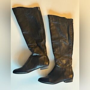 Steve Madden Knee High Leather Boots